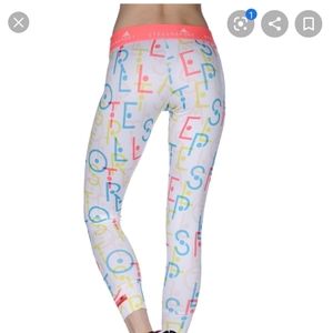 Adidas stella mccartney multi color leggings